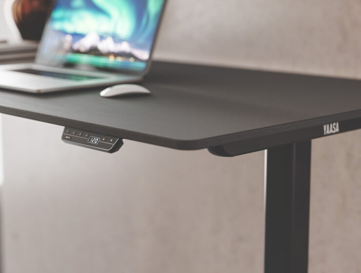 height adjustable desk frame by yaasa